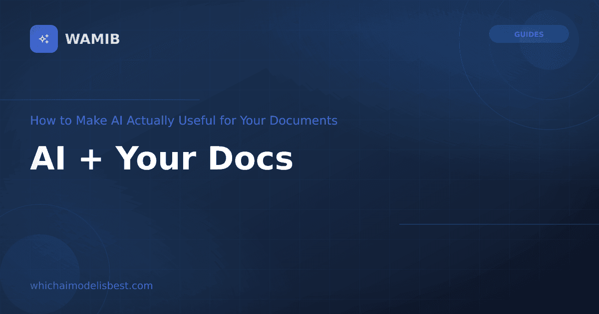 RAG Explained: How to Make AI Actually Useful for Your Documents